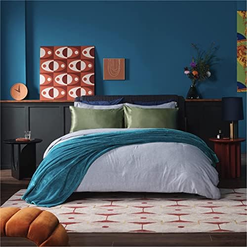 Bedsure GentleSoft Fleece Blankets King Size Teal - Bed Blanket Soft Lightweight Plush Cozy Fuzzy Luxury Microfiber, 108x90 inches - Image 6