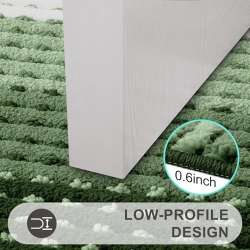Kitinjoy Indoor Outdoor Door Mat, 48x30 Non-Slip Dirt Trapper Doormats - Image 4
