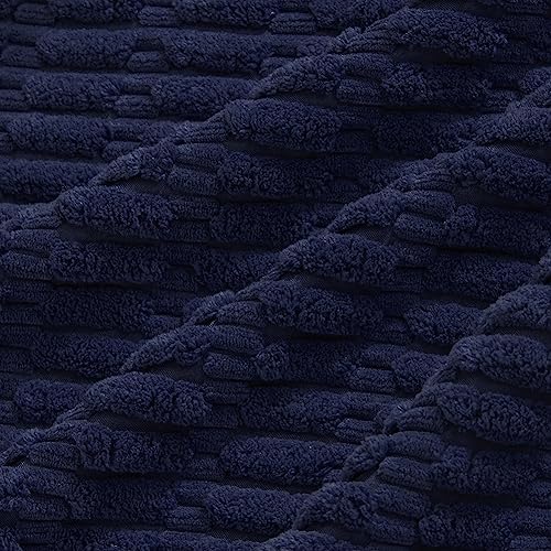 Fancy Homi 4 Packs Decorative Throw Pillow Covers for Living Room Couch Bed, Modern Farmhouse Boho Home Décor Accent Cushion Case, 20" x 20", Navy Blue - Image 5