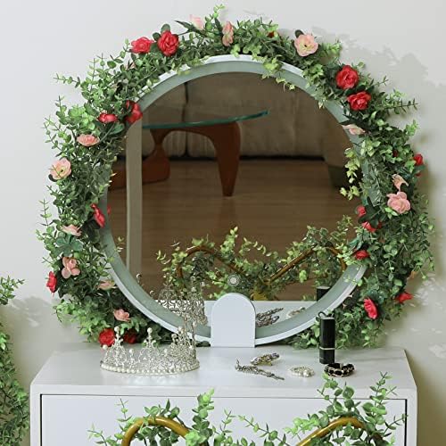 3 Pack Eucalyptus Garland 18Ft Artificial Vines Fake Greenery Garland - Image 5