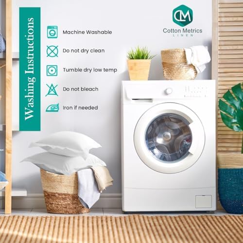 2 Pack Pillow Shams Standard Size 20x26 – 600 Thread Count 100% Organic Cotton Teal Pillow Covers with 2 Inch Flange, Soft & Smooth Premium Hotel-Quality Pillowcases Set of 2 - Image 6