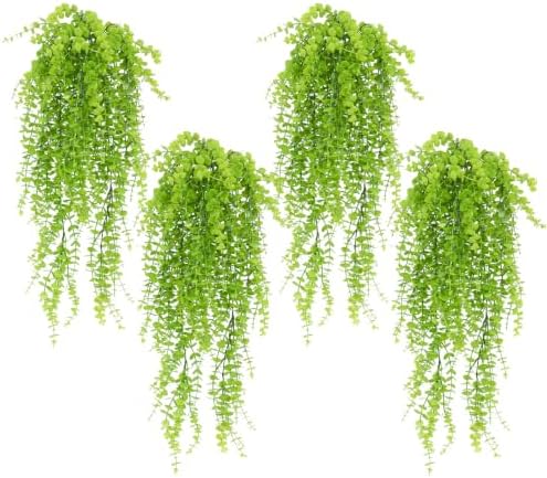 SJL Artificial Hanging Greenery Fake Eucalyptus Ivy Faux Trailing Plant by SJL