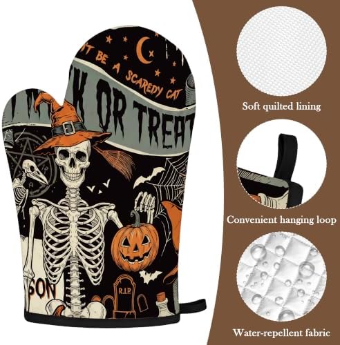 8 Pcs Halloween Kitchen Decor Accessories Set - Image 4