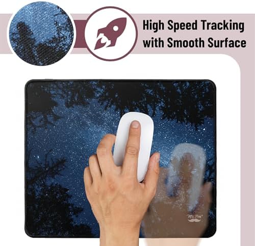 Mr. Pen- Mouse Pad, 12.5"x 10.5", 2 Pack, Night Sky - Image 4
