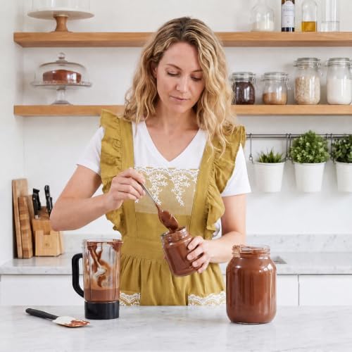 Aoomzoon Vintage Aprons for Women with Lace Ruffle, Cooking Kitchen Baking - Image 5