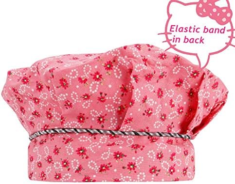 Kids Apron and Chef Hat Set, Cotton Child Toddler Aprons with Pocket - Image 5