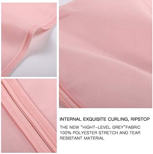 Kimmama Lingerie Bag for Washing Delicates, Pink Bra Bags for Laundry, 5pcs - Image 4