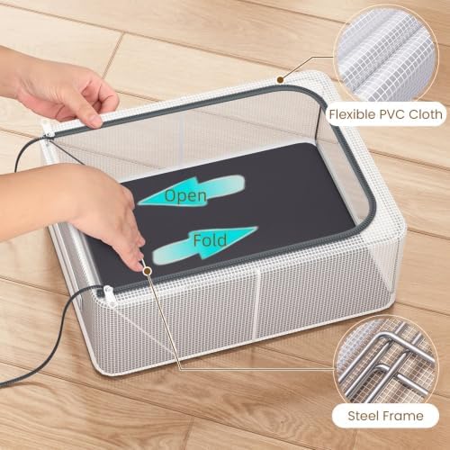 2 Pack Clear Shoe Storage Box for Boot Sneaker, 15.8" x 11.8" x 6" - Image 5