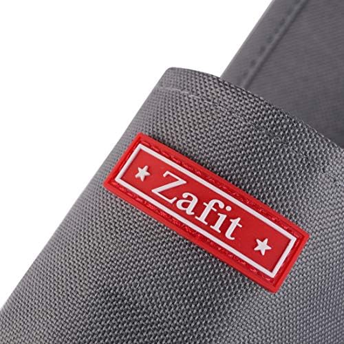 Zafit 5 Pockets Bedside Caddy, Bedside Storage Organizer for Water Bottles, Magazines, Phone, Glasses (5 Pockets-Grey) - Image 5