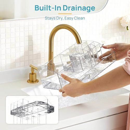Vtopmart 5 PCS Bathroom Countertop Organizer Sets - Image 6