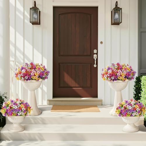 Lifewit Artificial Flowers for Outdoor, Faux Flowers for Garden Decor - Image 2
