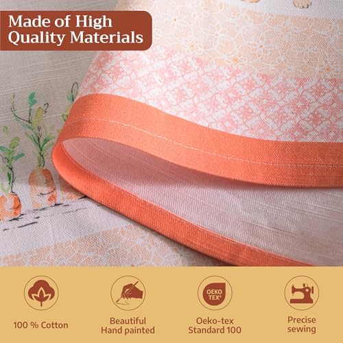 Maison d' Hermine Aprons for women with Pocket 100% Cotton (27.50"x31.50") - Image 3