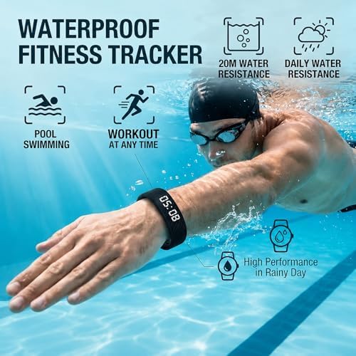 Vibrating Alarm Wristband Clock for Heavy Sleepers Wake Band Wrist Watch Silent Vibration Bracelet Loud Adults Strike Deaf People Despertar with that Won't Partner Extremely Deep (Only Orange Strap) - Image 3