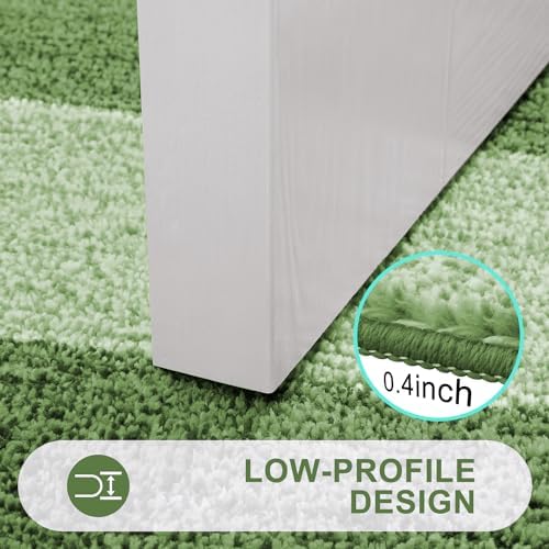 Kitinjoy Indoor Outdoor Door Mat, 54x32 Non-Slip Dirt Trapper Doormats - Image 4
