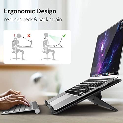Avantree YS104 - Adjustable Aluminum Laptop and Tablet Stand - Image 4