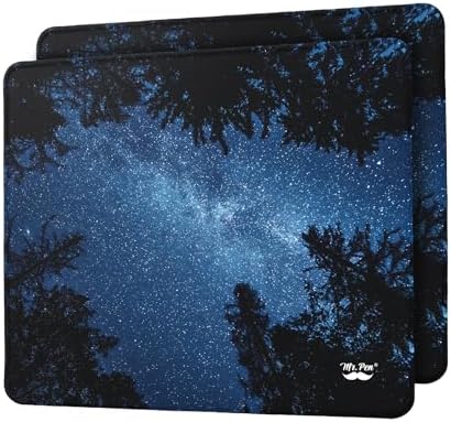Mr. Pen- Mouse Pad, 12.5"x 10.5", 2 Pack, Night Sky by MrPen