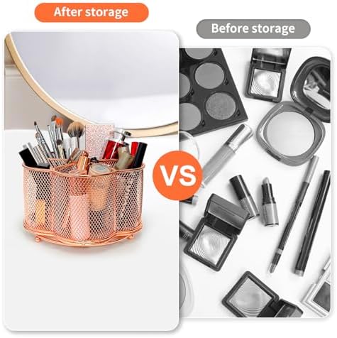 Pen Holder for Desk,360 Degree Rotating Pencil Holder Organizer - Image 5