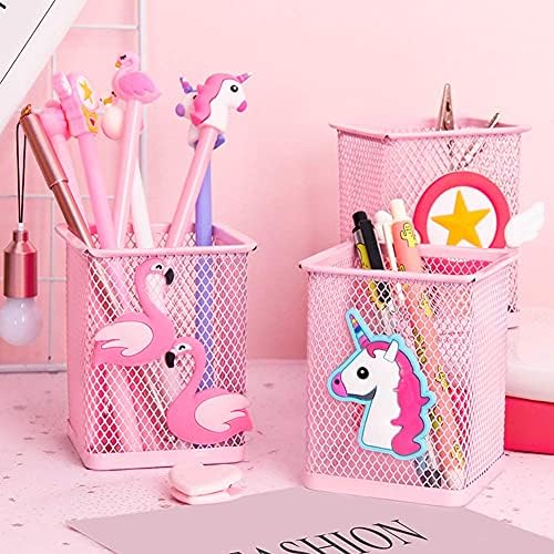 Trycooling 2 Pack Metal Pen Pencil Holder, Square - Image 6