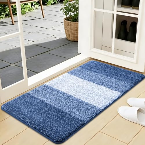 Kitinjoy Indoor Outdoor Door Mat, 40x24 Non-Slip Dirt Trapper Doormats by Kitinjoy