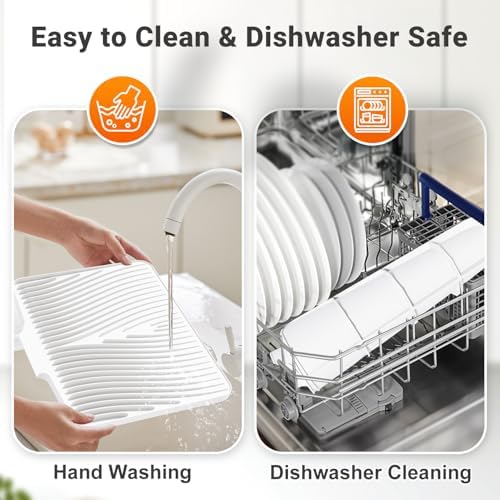 Silicone Dish Drying Mat for Kitchen counter - Image 5