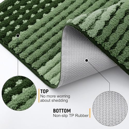 Kitinjoy Indoor Outdoor Door Mat, 48x30 Non-Slip Dirt Trapper Doormats - Image 3