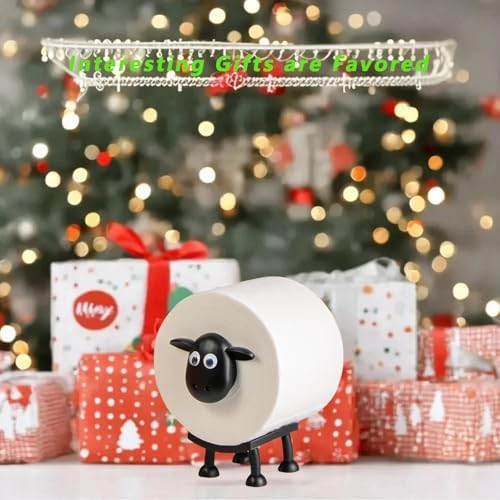 3 Pack Sheep Toilet Paper Holder, 3D Printed Black Sheep Toilet Roll Holder - Image 6