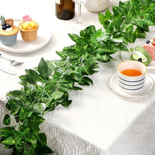 24 Pcs 158ft Artificial Ivy Garland Fake Vines Bulk Greenery - Image 3