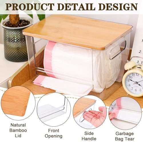 Trash Bag Dispenser Under Sink Organizer for Pantry, Kitchen - Image 3