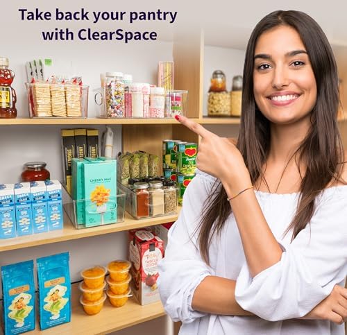 ClearSpace Pantry Organizers and Storage and Cabinet Organizer, 2 Pack - Image 5
