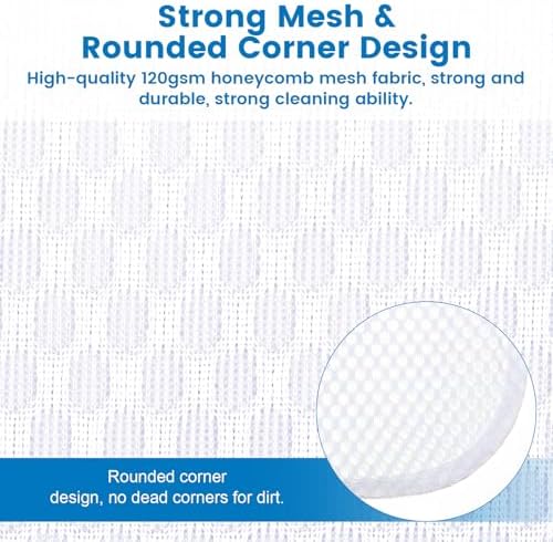Dntorx 2 Pack X-Large Mesh Laundry Bags for Delicates, 20 x 24 Inches - Image 4
