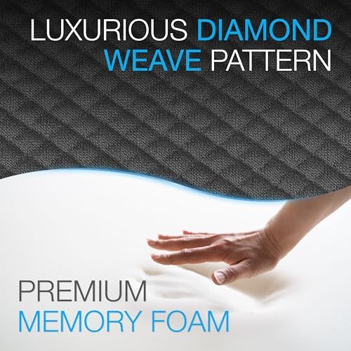 Brookstone - Luxurious Lumbar Support Pillow for Car or Office Chair, Back Cushion with Premium Grade Memory Foam, Breathable and Washable Cover, Adjustable Strap - Image 4