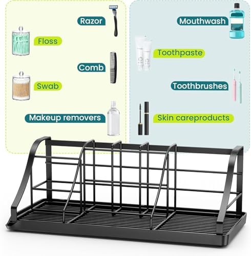 Bathroom Organizers and Storage,7 Slots, Kids Electric Toothbrush Holders - Image 5