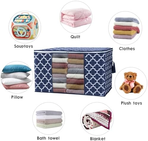 Storage Bags 100L 8 Pack Clothes Organization and Storage Containers - Image 5