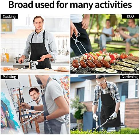 Halloween Aprons Gifts for Women Mens Funny Boo-mate Cooking Apron, Funny Gift for Him Her,His Hers (2 Pcs) - Image 7