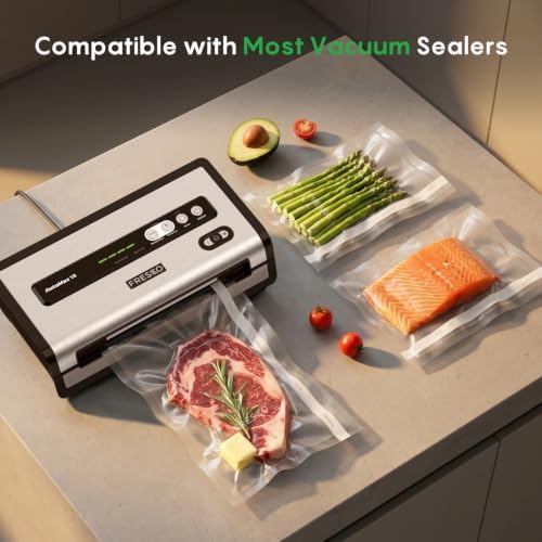 FRESKO Vacuum Sealer Bags Rolls 2 Packs 11" x 20' - Image 5