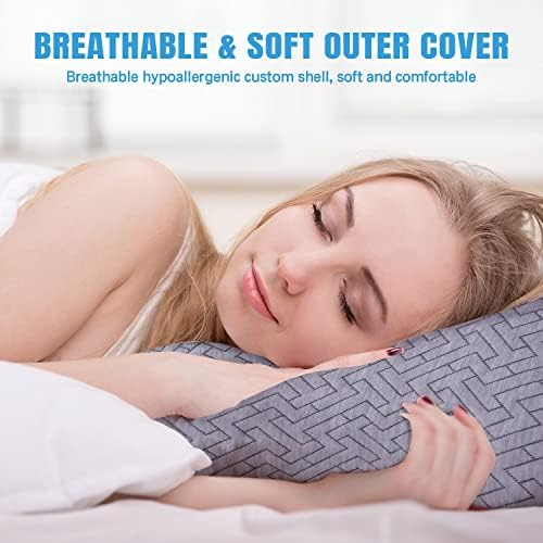 SCHNAUZER HOME King Size Side Sleeper Pillow for Neck and Shoulder Pain - Image 3