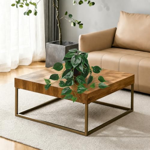 2 Pack Artifitial Hanging Plants 18" Fake Devil's Ivy Pothos Plants - Image 5