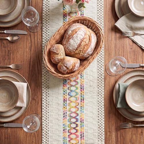 Artoid Mode Colorful Farmhouse Rustic Table Runner 12x36 Inch - Image 2