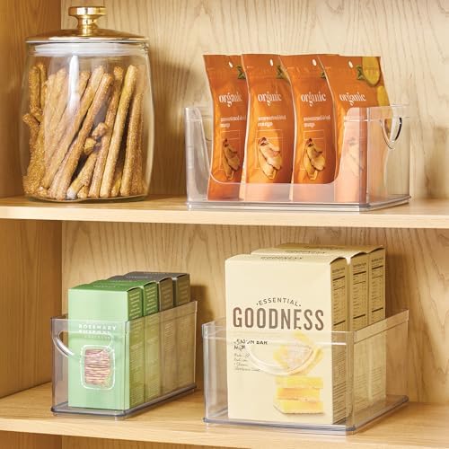 iDesign Narrow Pantry Bin, Set of 2, Clear - Image 3