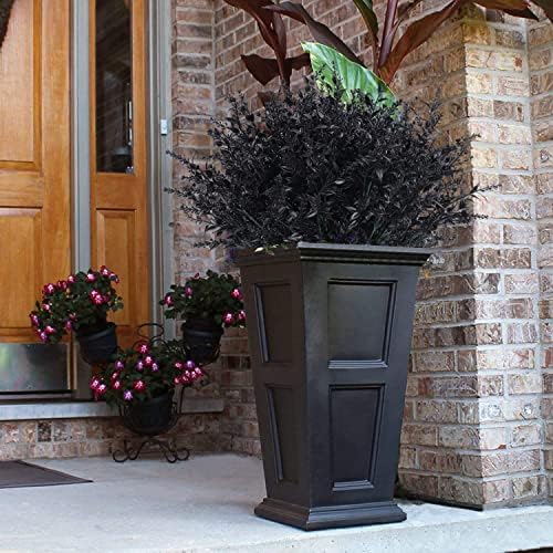 RECUTMS Black Artificial Flowers Outdoor Fake Plants Artificial Faux Flower - Image 3