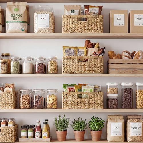 StorageWorks Large Wicker Baskets for Storage,Woven Basket for Gifts,1-Pack - Image 2