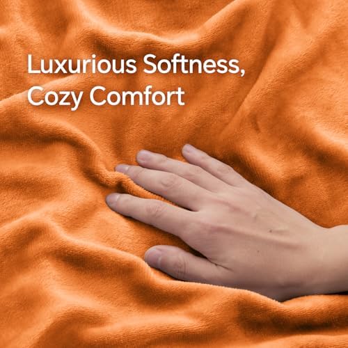BEDELITE Body Pillow Cover with Zipper, Burnt Orange, 20x54 Inch, 1 Pack - Image 4