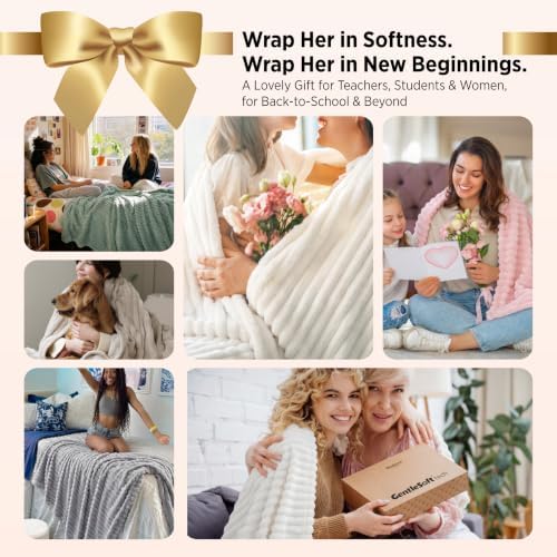 Bedsure Soft Sage Green Throw Blanket for Couch Decor Gifts 50"x60" - Image 2