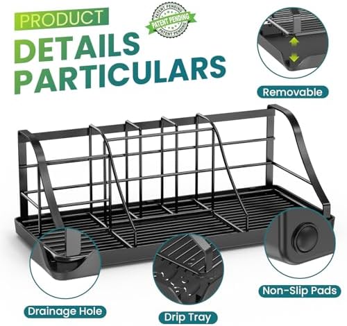 Bathroom Organizers and Storage,7 Slots, Kids Electric Toothbrush Holders - Image 3