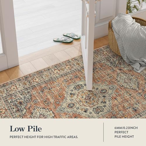 Lahome Oriental Kitchen Runner Rug Non Slip, 2x8 Runners for Hallways - Image 6
