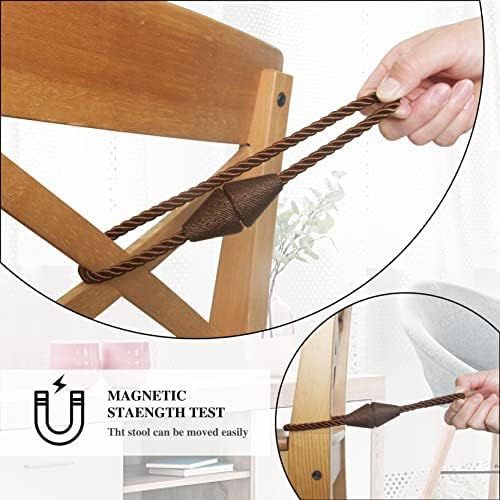 Magnetic Curtain Tiebacks Rope Decorative Holdbacks for Drapes Nieffeiy - Image 4