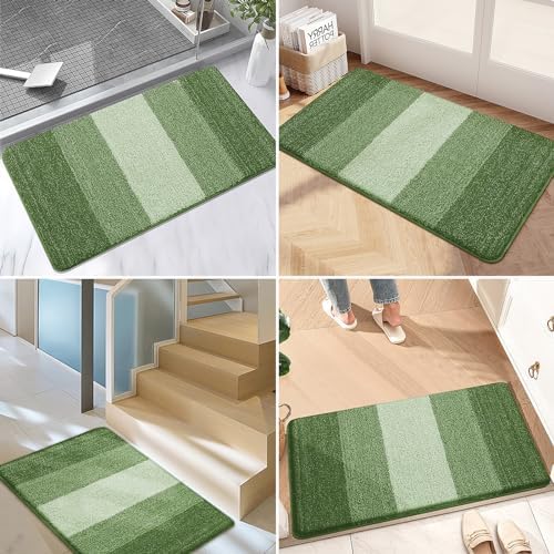 Kitinjoy Indoor Outdoor Door Mat, 54x32 Non-Slip Dirt Trapper Doormats - Image 6