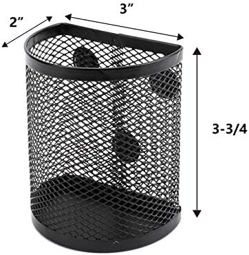 Jucoan 4 Pack Magnetic Pen Holder, Magnetic Locker Organizer Accessories - Image 6