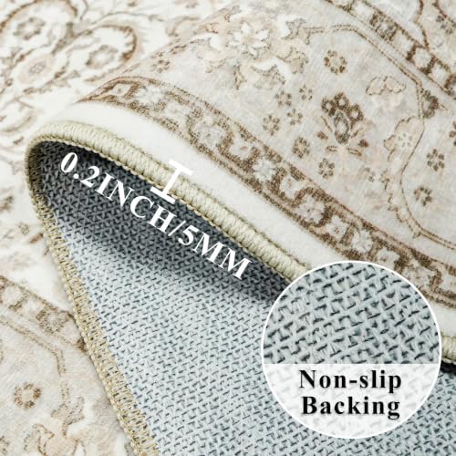 HAOYUNLAI 2x5 Washable Hallway Kitchen Runner Rug Non-Slip Water Resistant - Image 4