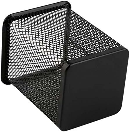 EORTA 3 Pack Square Pen Holders Pencil Holders Black Metal Mesh Pen Pencil Cups Stationery Organizer for Desk - Image 4